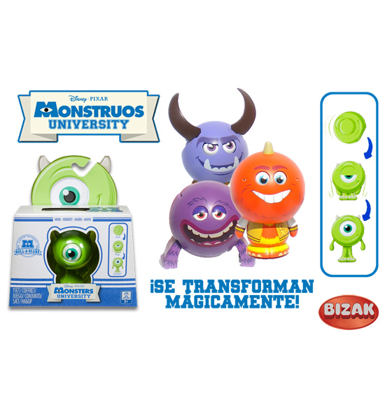    MONSTRUOS UNIVERSITY. MONSTUOS RODANTES