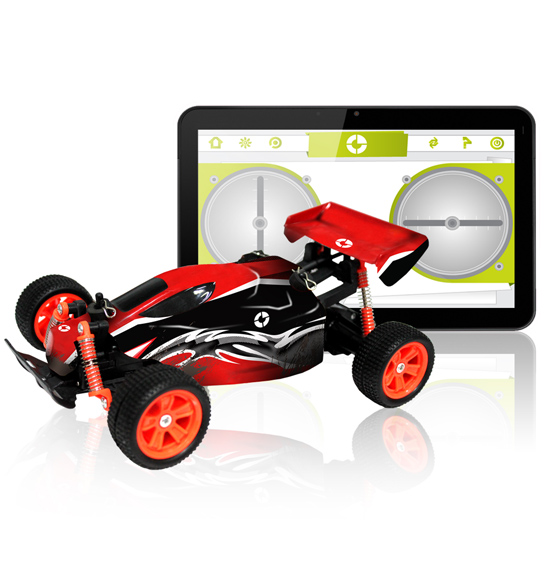 Tablet + Rc Car