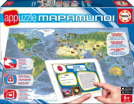 261114EDUCA Appuzzle Mapamundi