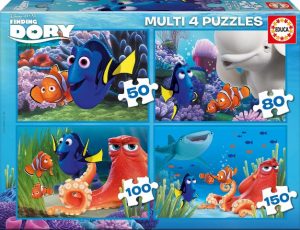 EDUCA Multi 4 puzzles Buscando a Dory