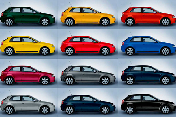 Contar coches de distintos colores